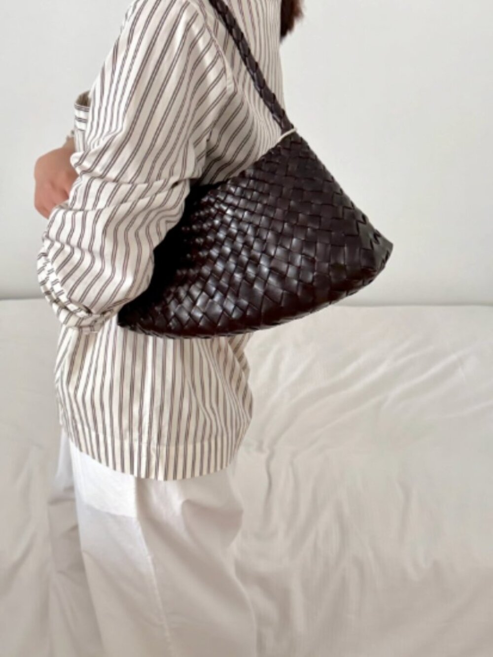 Dragon Diffusion Rosanna Woven Leather Bag
